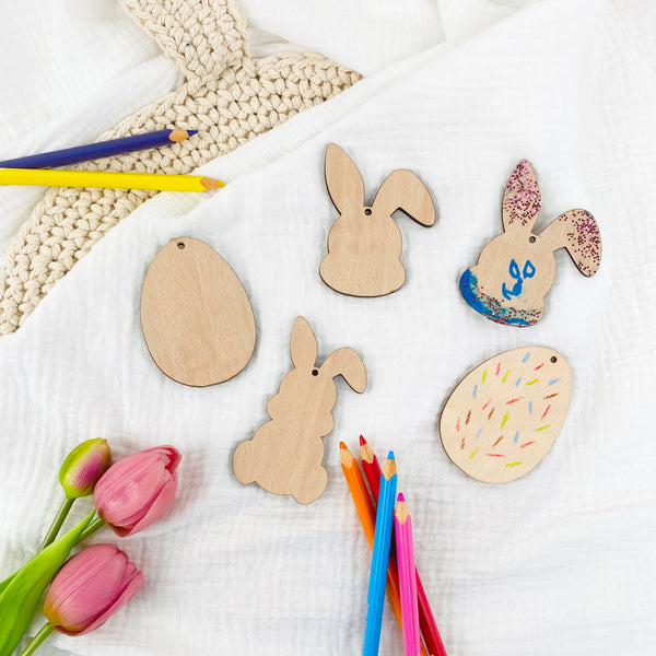 3er Set DIY Bastelanhänger Ostern