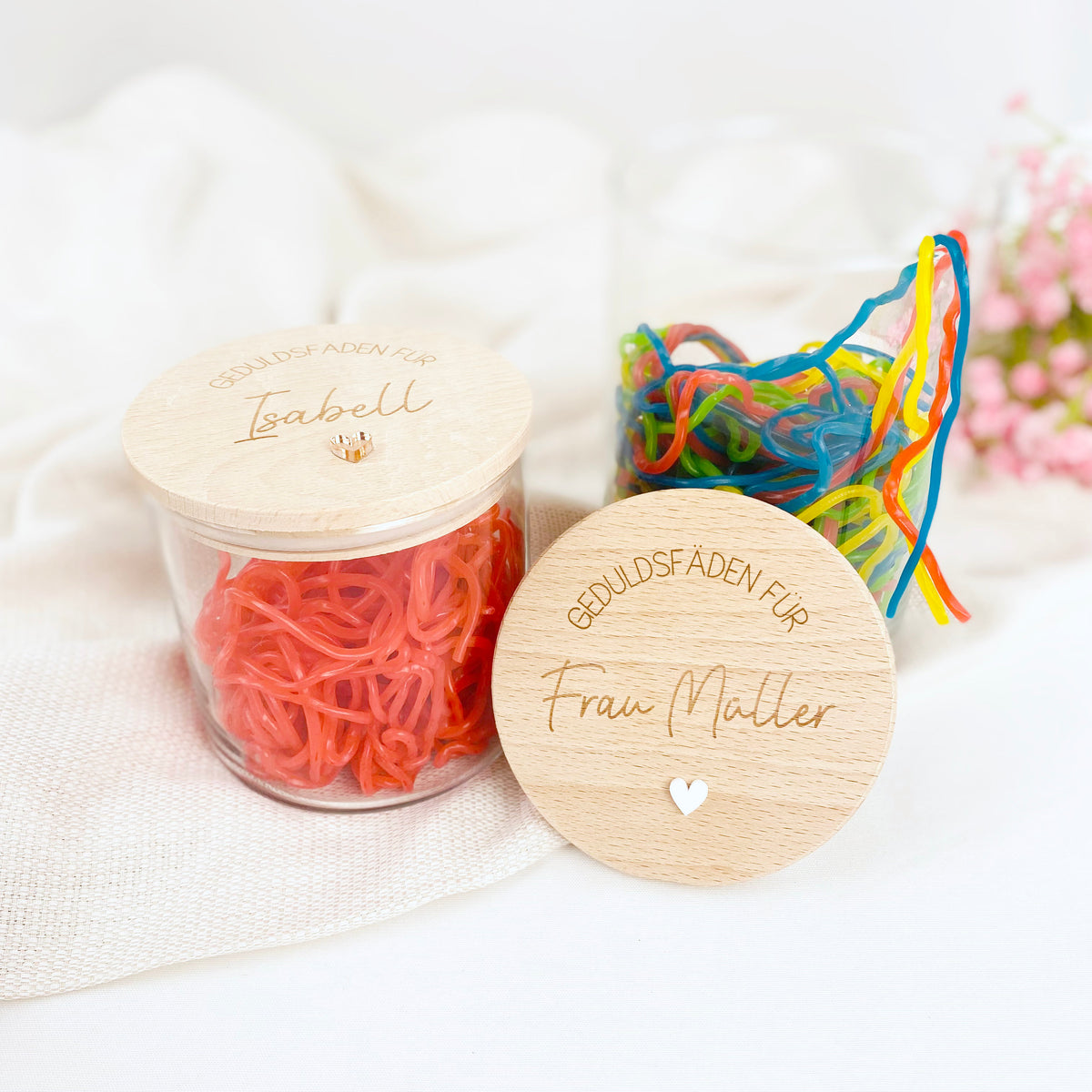 Geschenkglas Geduldsfäden