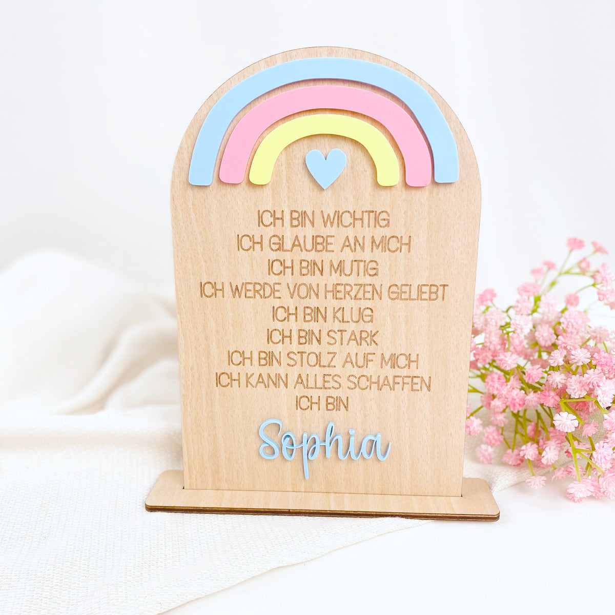 Affirmationstafel für Kinder