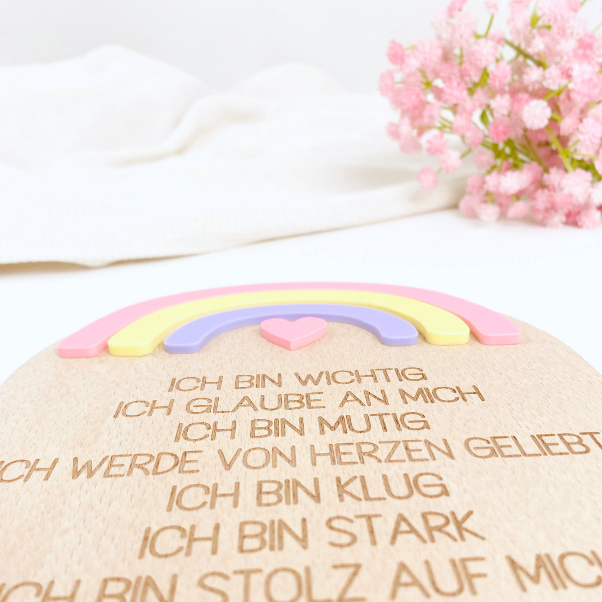 Affirmationstafel für Kinder