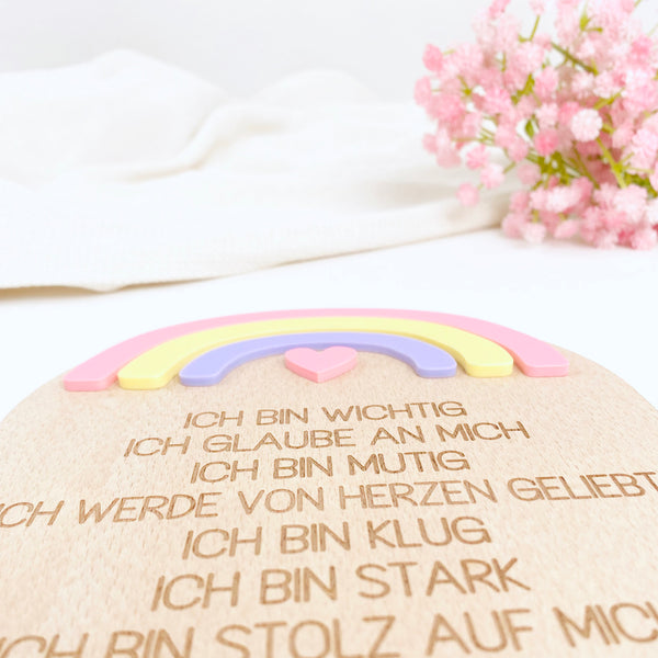 Affirmationstafel für Kinder