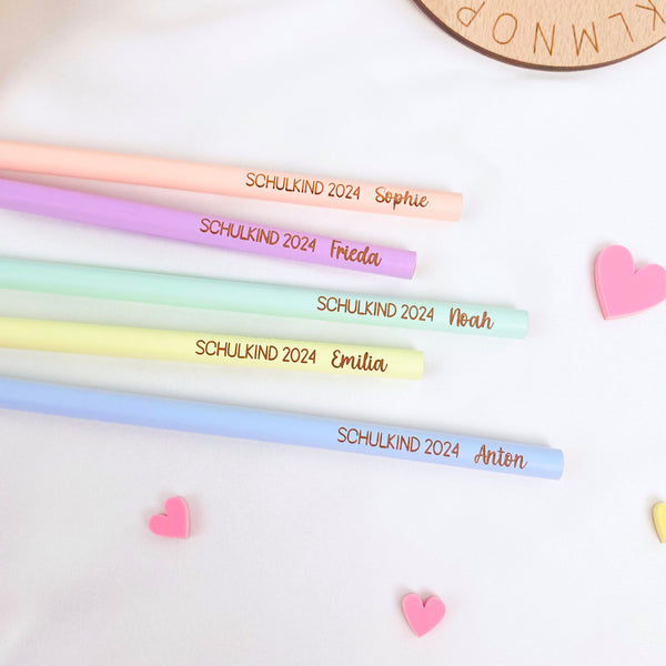 Bleistift personalisiert - Schulkind 2024