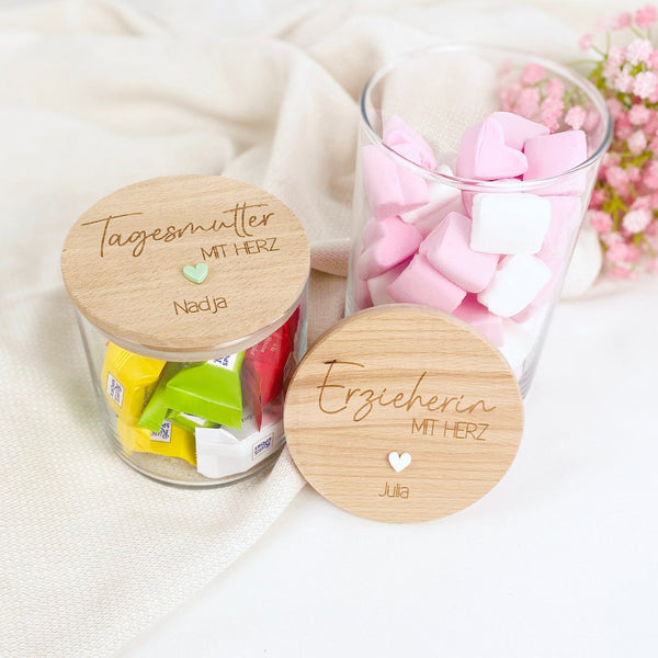 Vorratsglas Erzieherin, Tagesmutter, Lehrerin, Hebamme