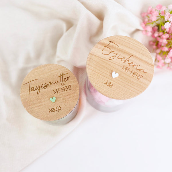 Vorratsglas Erzieherin, Tagesmutter, Lehrerin, Hebamme