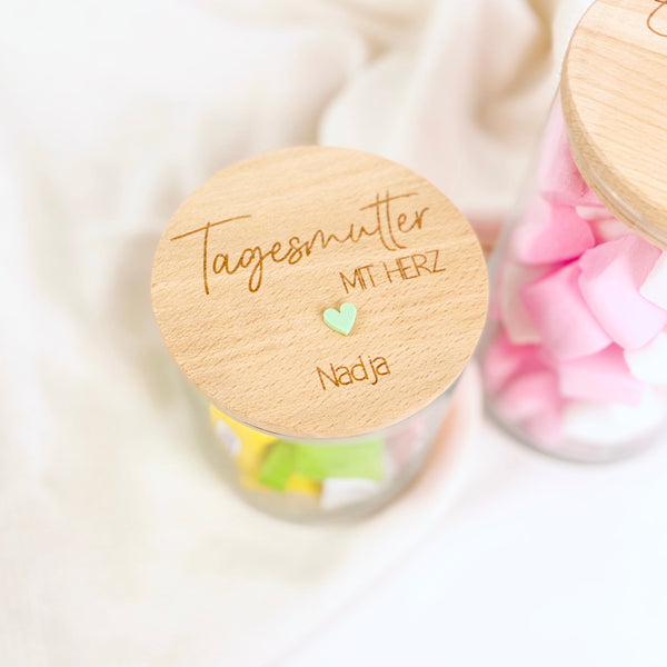 Vorratsglas Erzieherin, Tagesmutter, Lehrerin, Hebamme
