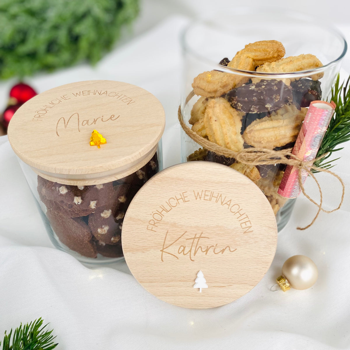 Geschenkglas Fröhliche Weihnachten