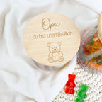 Geschenkglas du bist unentbärlich
