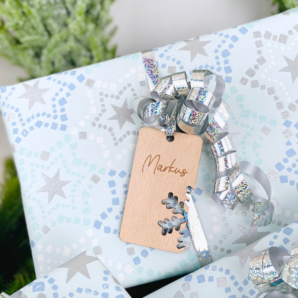 Geschenkanhänger Weihnachten verschiedene Motive Holz