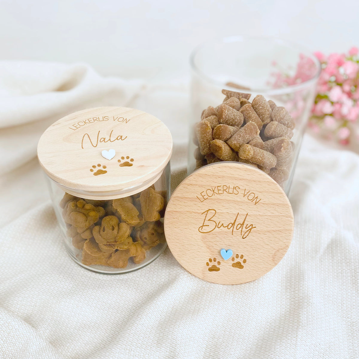 Geschenkglas Leckerli Dose