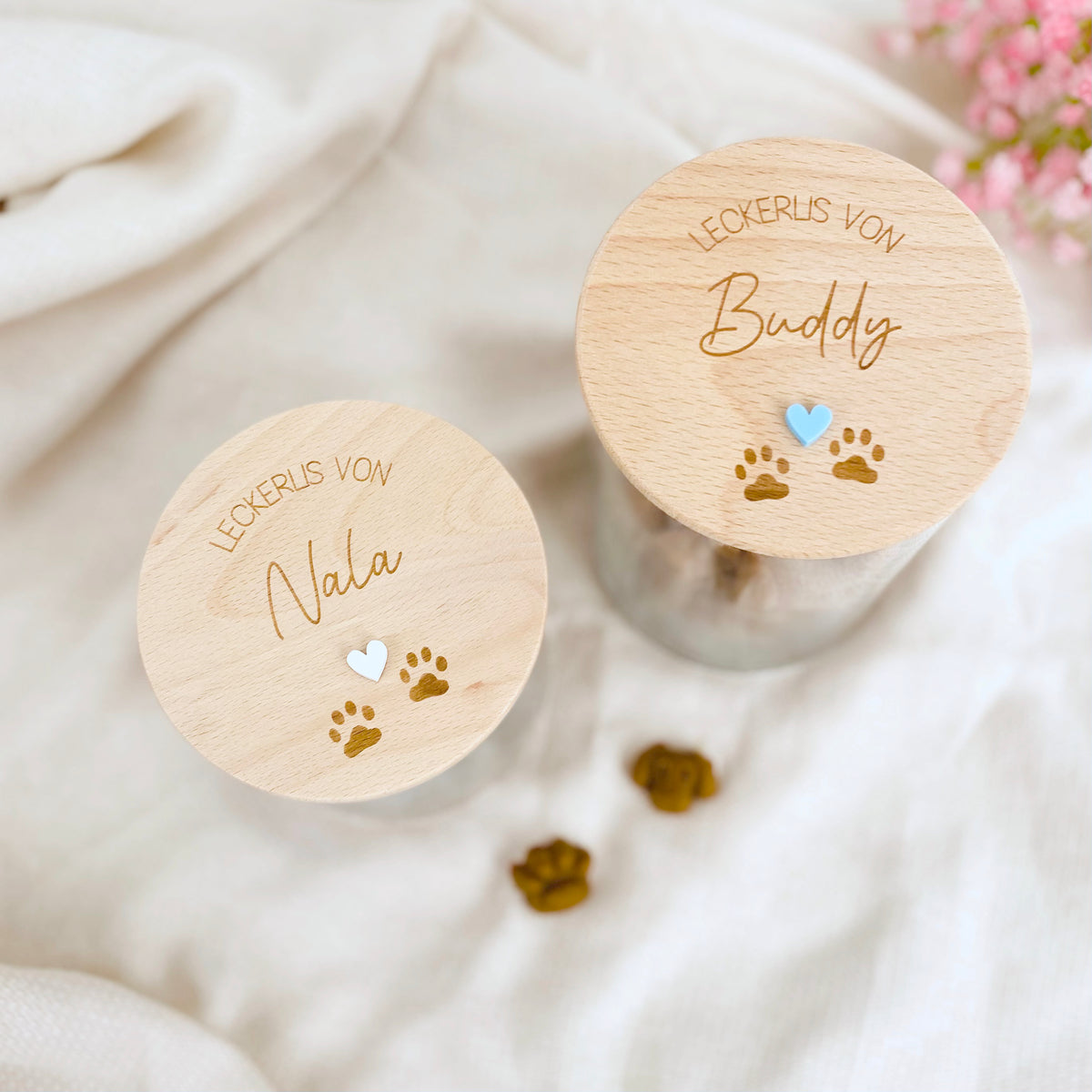 Geschenkglas Leckerli Dose