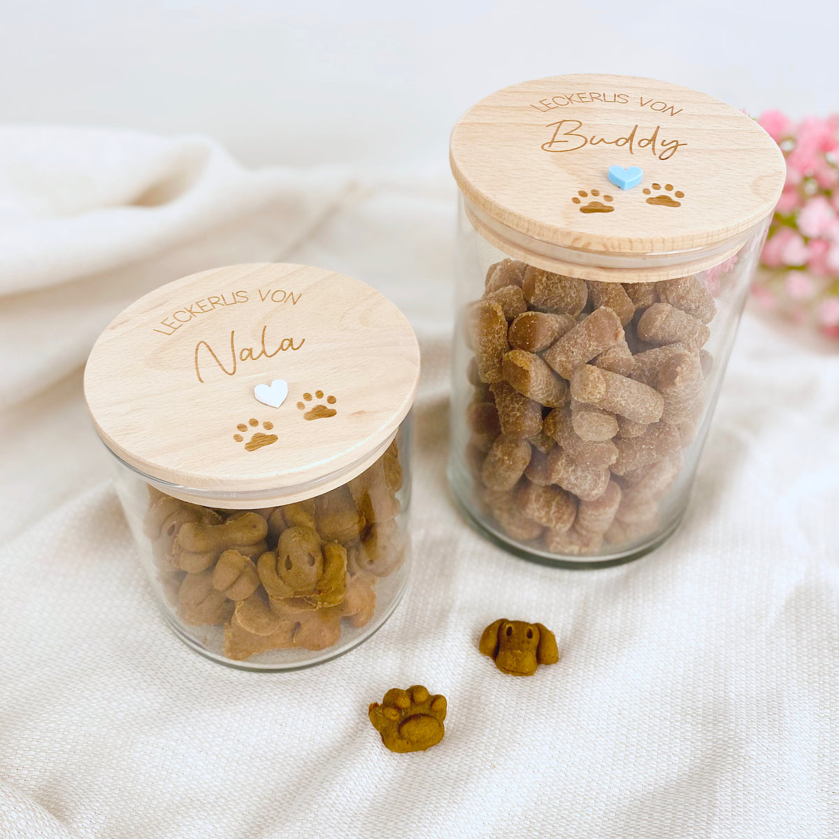 Geschenkglas Leckerli Dose