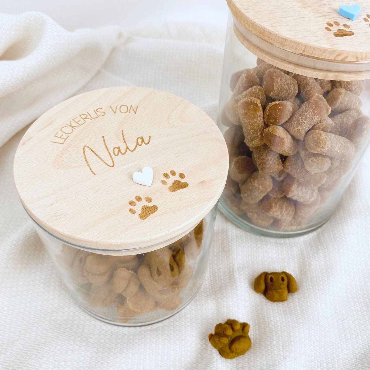 Geschenkglas Leckerli Dose