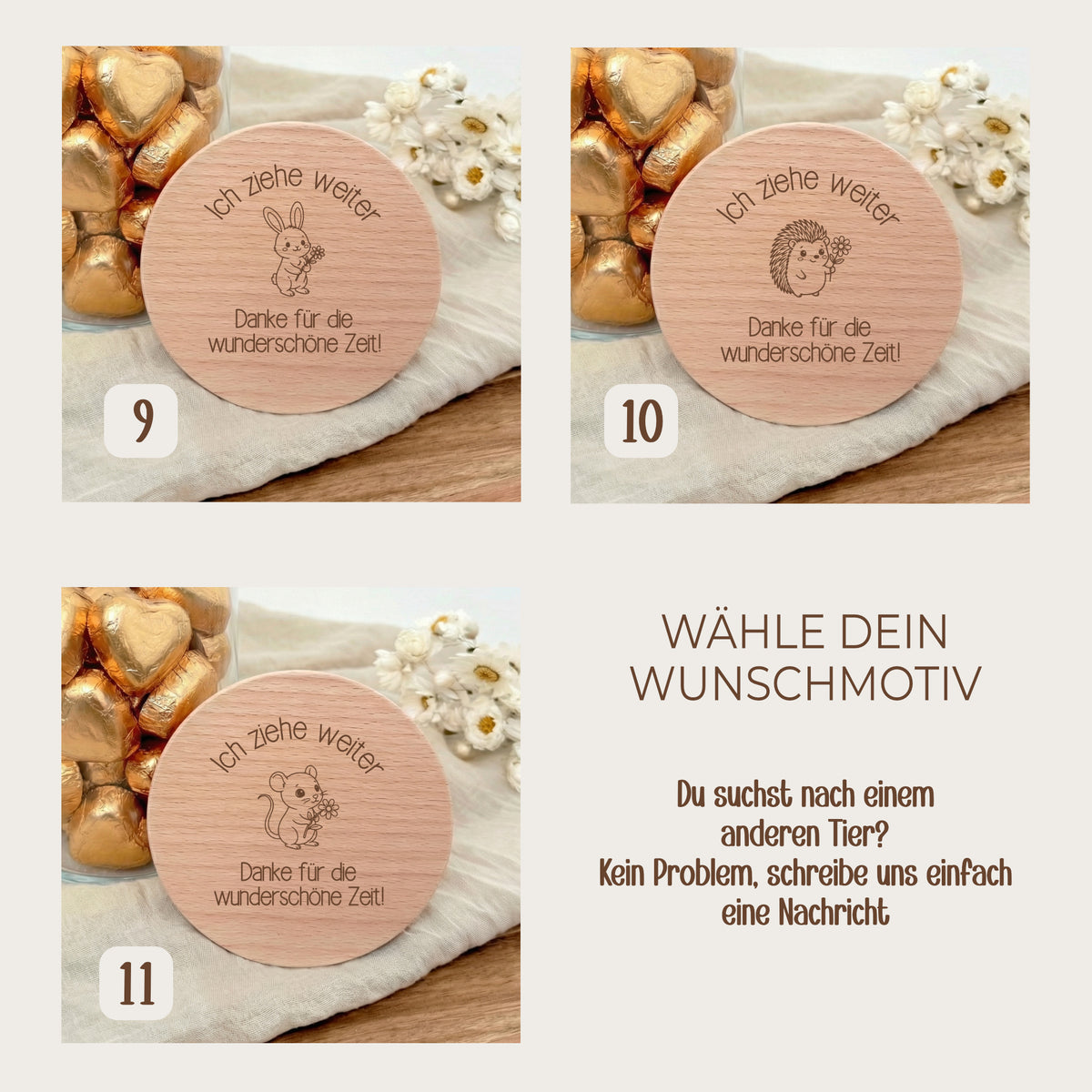 Geschenkglas ich fliege weiter