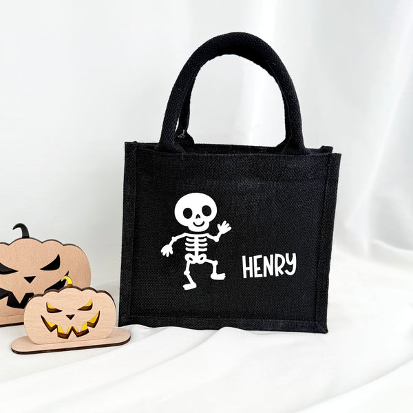 Tasche Halloween Jute