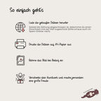 Poster Affirmationen 6er Set