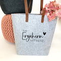 Filztasche Erzieherin mit Herz