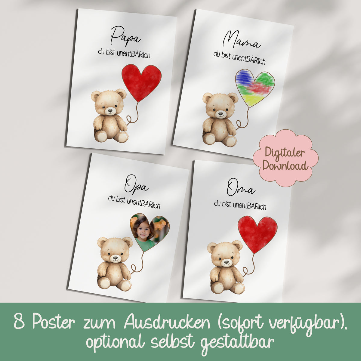 Poster du bist unentBÄRlich