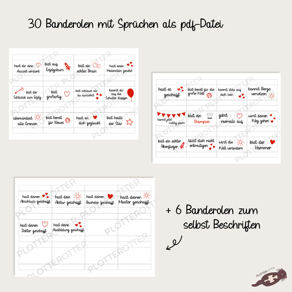 Duplo Banderole Abschluss