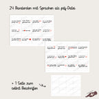 Duplo Banderole Erzieherin & Tagesmutter