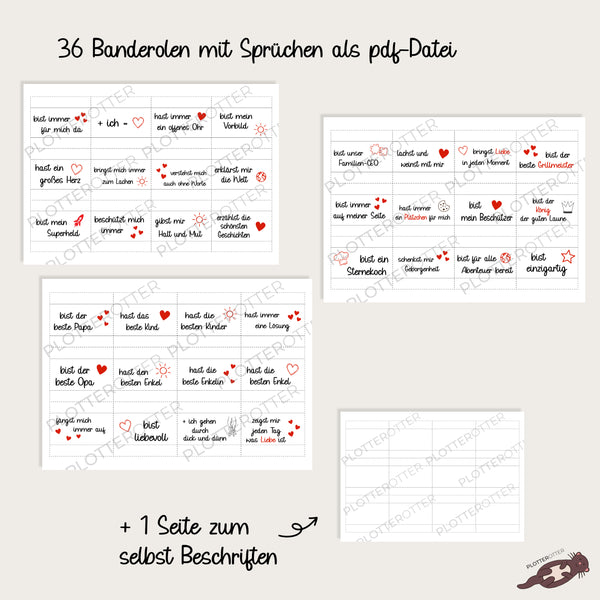 Duplo Banderole Vatertag