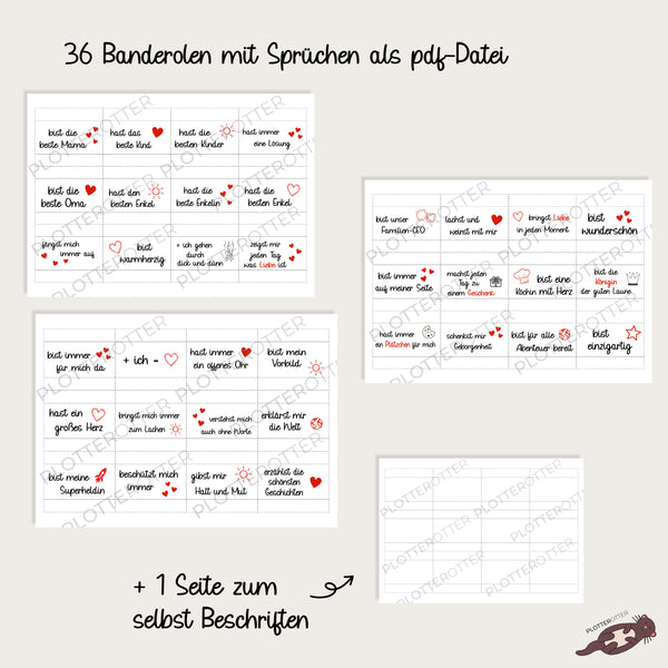 Duplo Banderole Muttertag