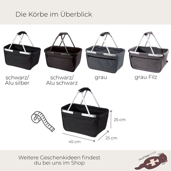 Einkaufskorb Kollegin mit Herz