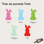 Tasche Osterhase Jute/Baumwolle