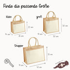 Tasche Mommy Jute/Baumwolle