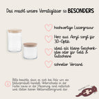 Geschenkglas Einschulung Du bist 1. Klasse