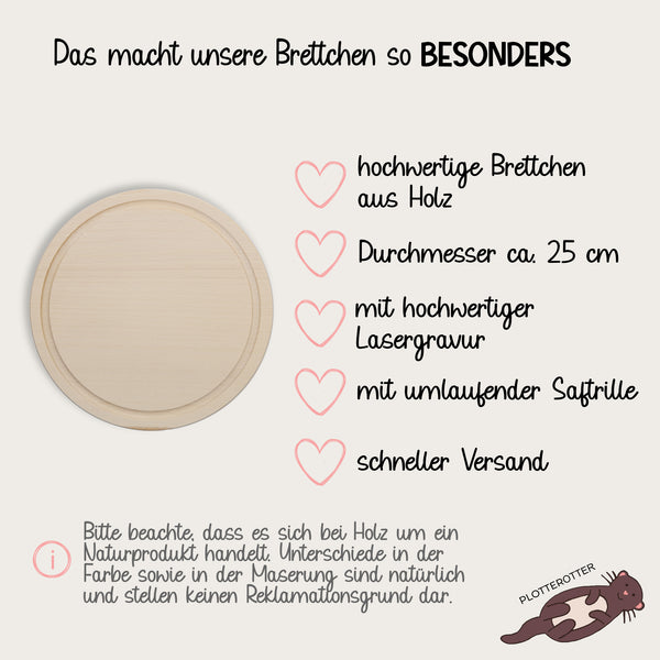 Schneidebrett Einzug