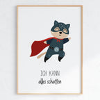 Poster Affirmationen 6er Set