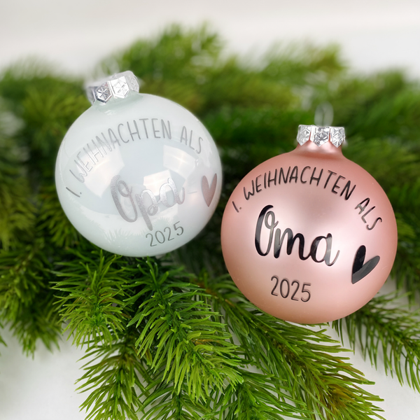 Weihnachtskugel 1. Weihnachten als