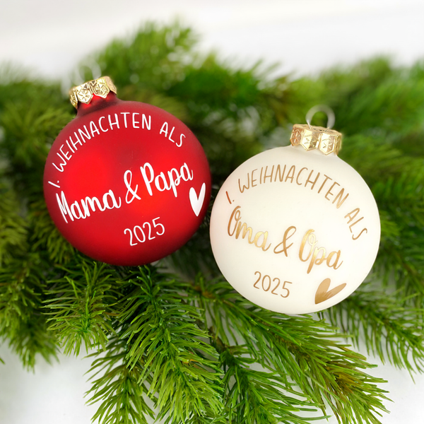 Weihnachtskugel 1. Weihnachten als