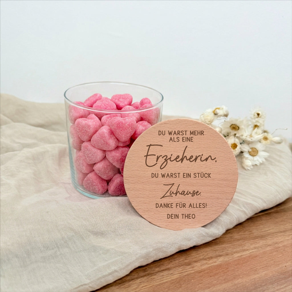 Geschenkglas ein Stück Zuhause