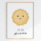 Poster Affirmationen 6er Set