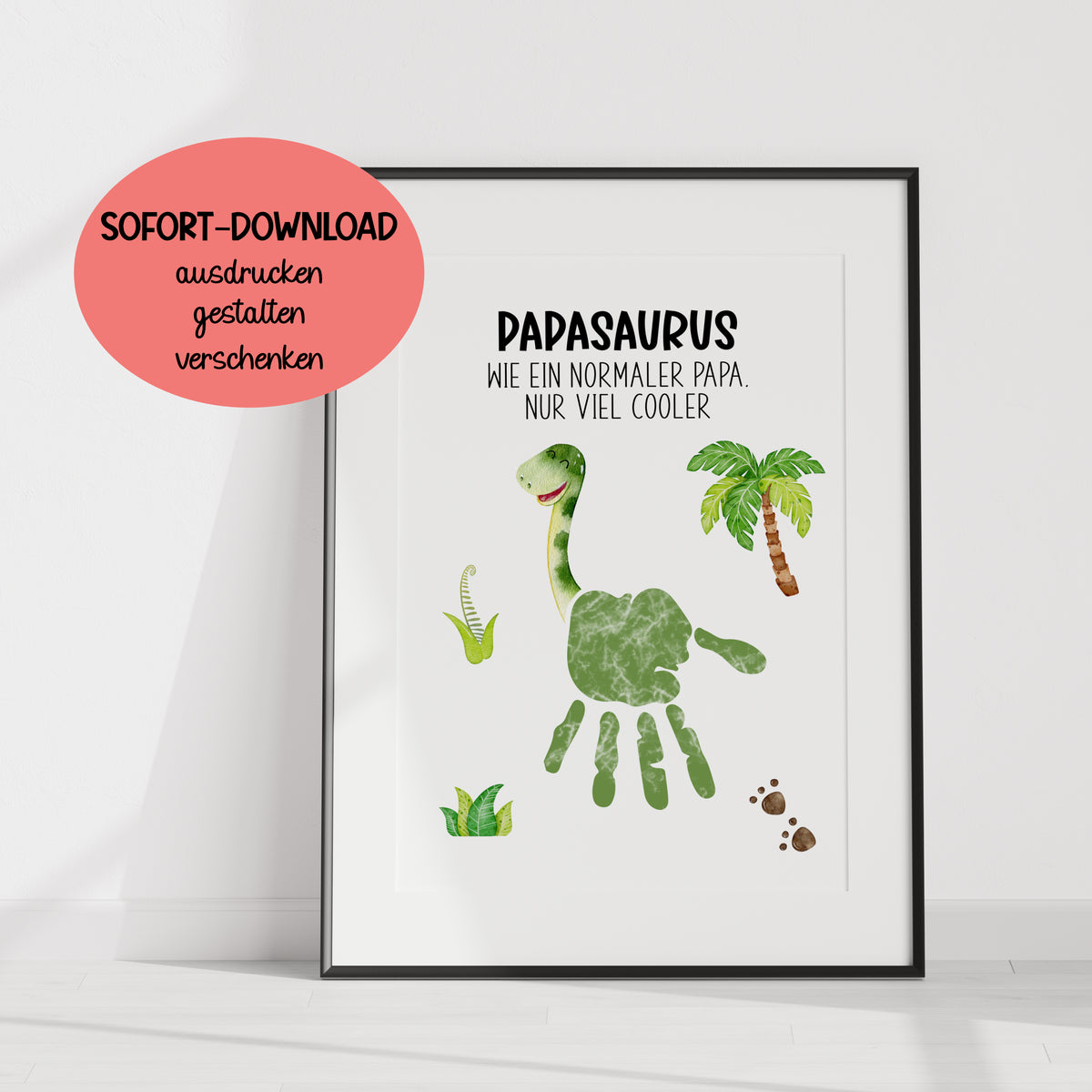 Handabdruck Papasaurus
