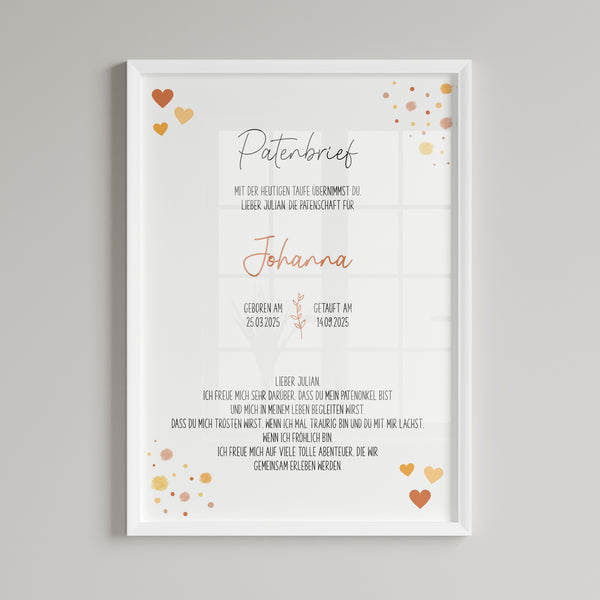 Poster Patenbrief