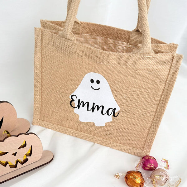 Tasche Halloween Jute
