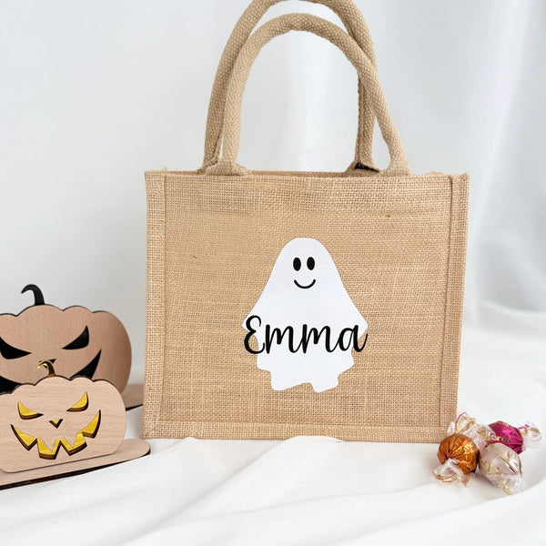 Tasche Halloween Jute