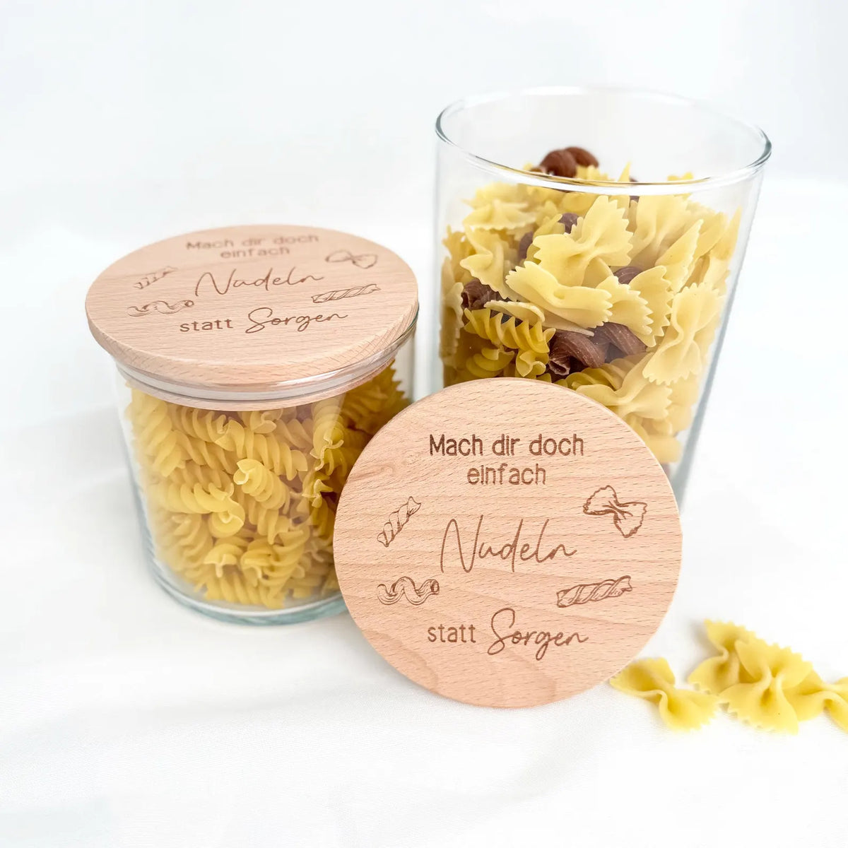 Geschenkglas Nudeln