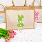 Tasche Osterhase Jute/Baumwolle