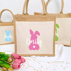 Tasche Osterhase Jute/Baumwolle