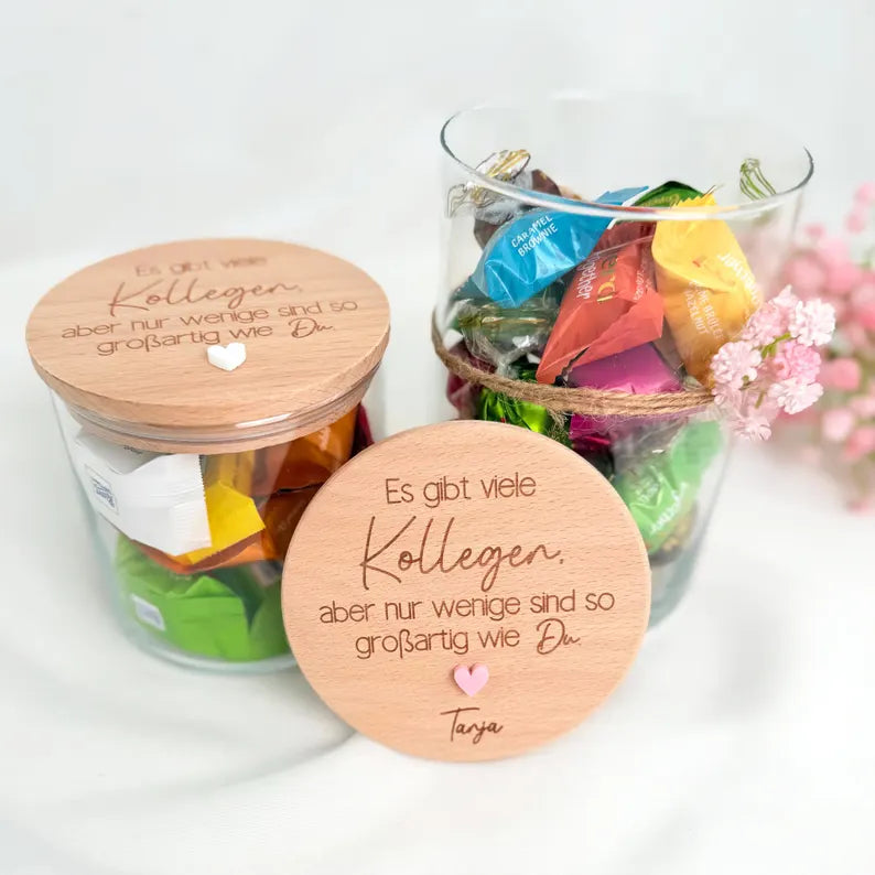 Geschenkglas großartige Kollegen