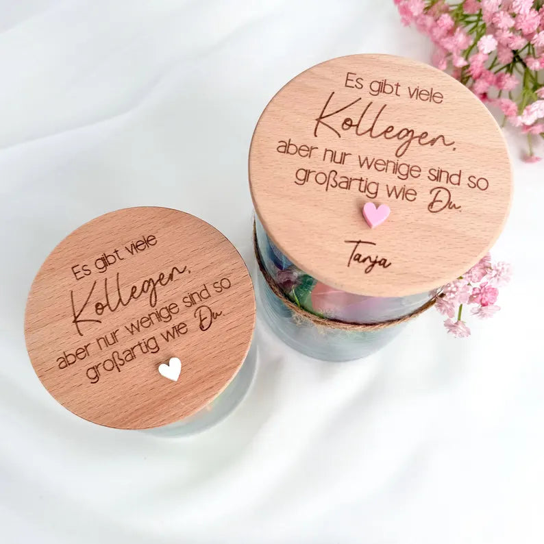 Geschenkglas großartige Kollegen