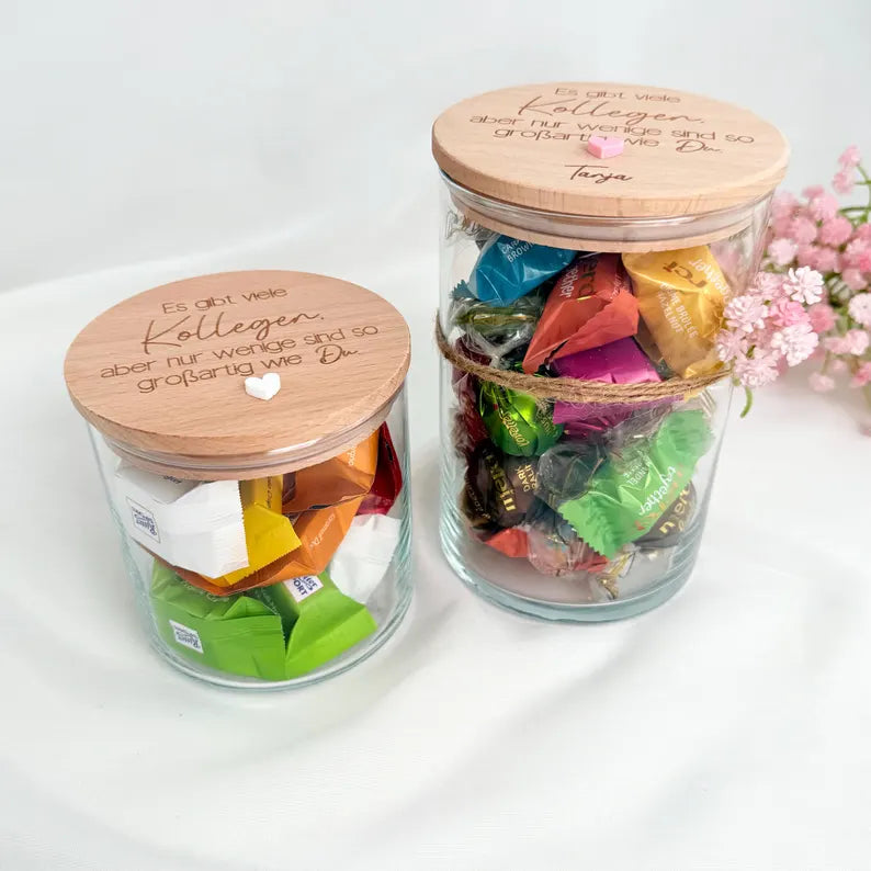Geschenkglas großartige Kollegen