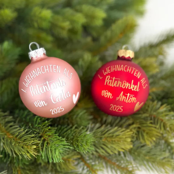 Weihnachtskugel Paten