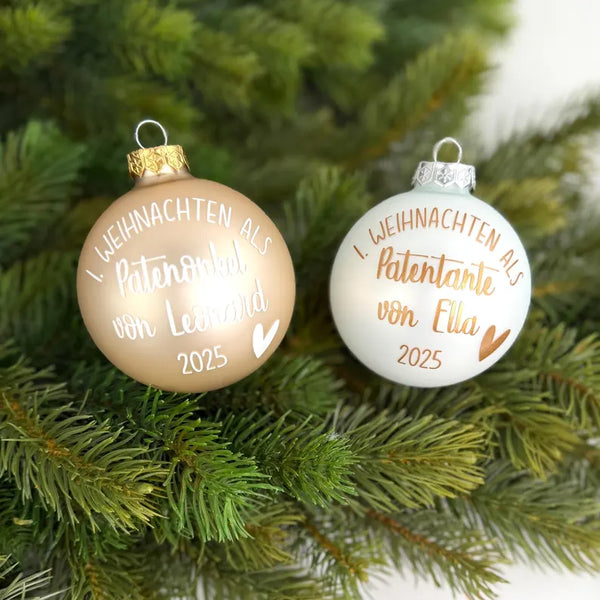 Weihnachtskugel Paten