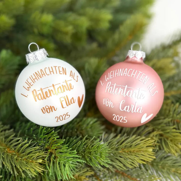 Weihnachtskugel Paten