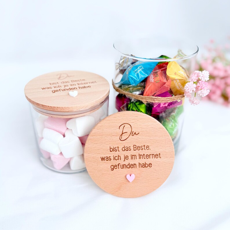 Geschenkglas Du bist das Beste