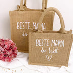 Tasche Beste Mama der Welt Jute